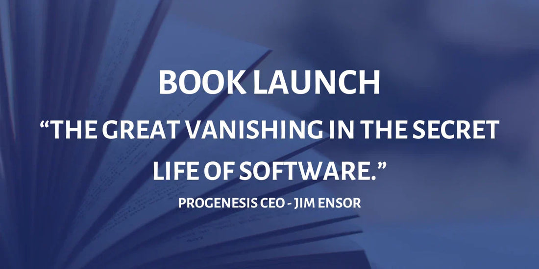 new book by Progenesis CEO Jim Ensor banner